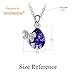 Mothers-day-gifts Crystal Pendant Womens-Necklace Birthday-Anniversary Valentines Day Gifts for Her Butterfly Fashion Jewelry