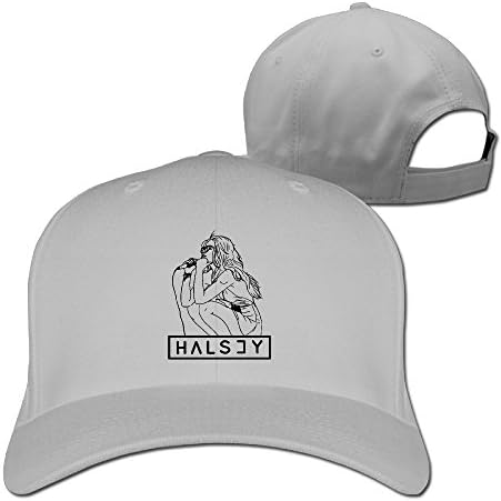 Halsey Sit And Sing Illustrations Plain Sunscreen Trucker Hat Unisex Cap