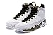 Air Jordan 9 lovers shoes bronzing white