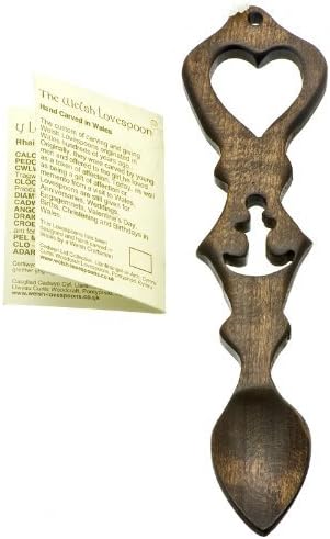 Welsh Love Spoon - Anchored To You In Love-(89A)