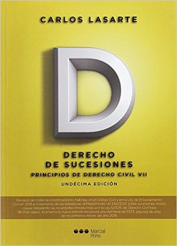 Principios de Derecho civil Tomo VII: Derecho de sucesiones: 7 Manuales universitarios: Amazon.es: Carlos Lasarte Álvarez: Libros