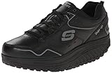 Skechers Women's Shape Ups 2.0 Perfect Comfort Fashion Sneaker, Black, 7 M US