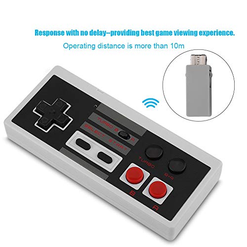 image for Hosukko Wireless Controller Rechargeable for Nintendo Switch NES Mini 