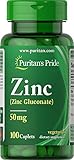Puritan's Pride Zinc 50 mg-100 Caplets