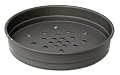 Manpans USA Made Hard-Anodized 12 Inch Perforated Deep Dish Pizza Pan