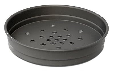Manpans USA Made Hard-Anodized 12 Inch Perforated Deep Dish Pizza Pan