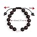 Maromalife Lava Stone Diffuser Bracelet Handmade Woven Bracelet Adjustable Braided Wristband Essential Oil Aromatherapy Bracelet Yoga Wristband with Lava Stone