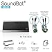SoundBot SB520 3D HD Bluetooth 4.0 Wireless Speaker for 15 hrs Music Streaming & Hands-Free Calling w/ Passive sub woofer, 5W + 5W 50mm Driver Speakerphone