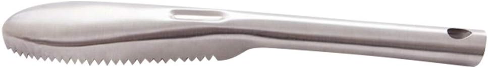 Fish Scaler Scale Remover, Stainless Steel Fish Scale Remover Cleaner Scaler Scraper Kitchen Peeler Tool