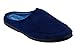 J. Fiallo Mens New Terry, Plush and Relaxing Slip-on Clog Slippers In 3 Cool Two Tone Colors