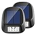 Solar Light, 10 LED Waterproof Outdoor Wireless Motion Sensor Lights with 3 Modes, 2-Pack