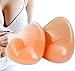 mollensiuer Women's Triangle-Shaped Bra Inserts Silicone Breast Enlargement Enhancer Shaper Push up Bra Pads (Nude)