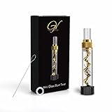 GV Supply Gold Glass Mini For Dry Herbs