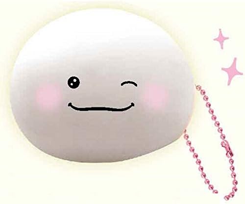 Amazon 脂肪ちゃん ボールチェーン付きぷよぷよマスコット ホワイト ぬいぐるみ おもちゃ