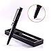 ARMOR-Survival Tactical pen aircraft aluminum with emergency glass breaker, survival self defense pen (EDC), ink refill (Black)