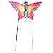 ZS-Juyi Beautiful Butterfly Kite 57inch x 32inch Easy Fly for Kids and Beginners with Flying Tools Kite Board with 32.8 Foot(Butterfly)