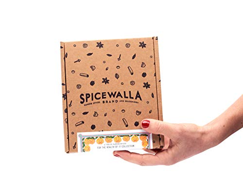 Spicewalla For The Health of It Spice Collection 6 Pack | Turmeric, Fennel Seed, Green Cardamom Powder, Ginger Powder, Coriander Seed, Cinnamon | Health-Focused Spices - Thumbnail 6