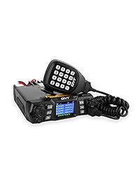 QYT kt-980 Plus VHF 136 174 MHz UHF 400 480 MHz 75 W doble banda base móvil COCHE Radio transceptor walkie talkie Hamd aficionados, quad-standby + Cable de programación, colorido visualización LCD