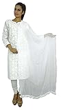 Chiffon Neck Wrap Indian Dupatta Chunni Long Stole Throw Tassel Scarf