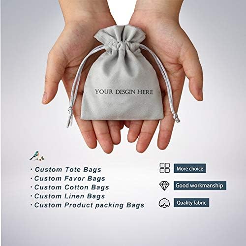 velvet bags with logo