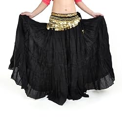 BellyLady Womens Belly Dance 8 Yard Skir…