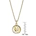 American Coin Treasures Gold-Layered Silver Mercury Dime Goldtone Coin Pendant with 18
