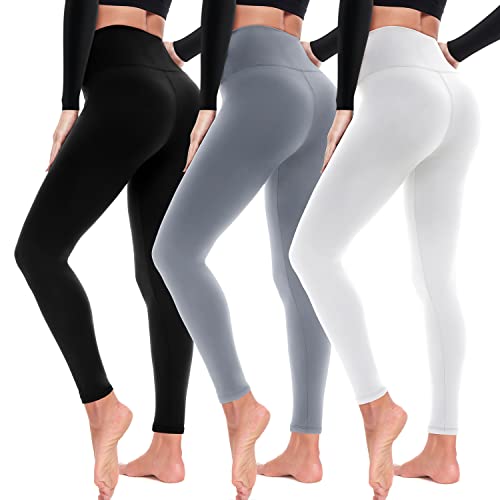 High Waisted Leggings for Women No SeeThrough Tummy Control Yoga