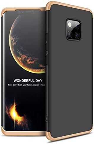 Ldea Huawei Mate 20 Pro 2018 Case, 3 in 1 Slim Luxury 360 Full Protection Hard PC Case Cover