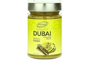 BIND Pistachio Cream/Paste/Spread for Dubai Chocolate, 350g (12.3 oz) Glass Jar,Contains 25% pistachios,Pistachio Filling by AGADE