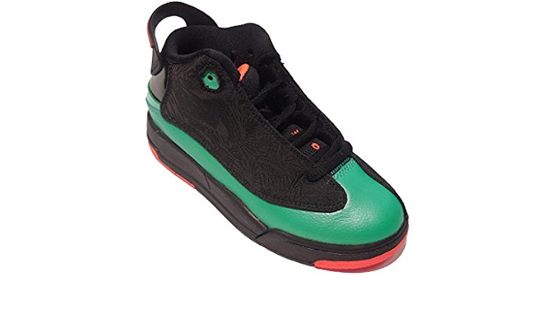 Amazon.com: Jordan Kids DUB Zero Negro/Verde/de rayos infrarrojos 23 725743  – 035, negro, 1Y : Ropa, Zapatos y Joyería