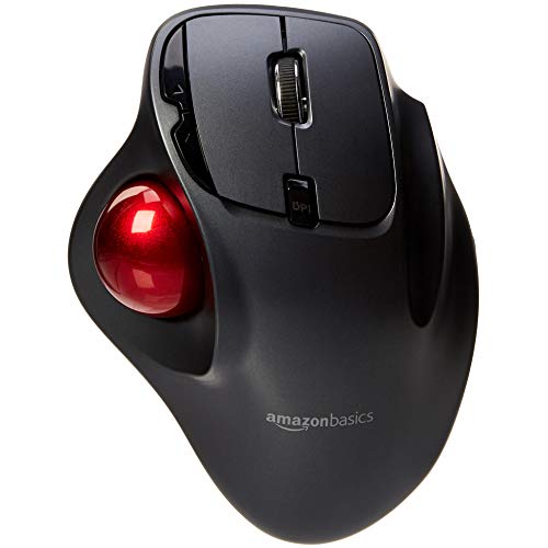 AmazonBasics Wireless Trackball Mouse (Best Ergonomic Trackball Mouse)