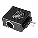 Vaiseke AC to DC Power Socket Adapter Converter 110~220V Mains to 12V Car Cigarette Lighter Socket Power Adapter Charger Household Cigarette Lighter, Dual USB Interface