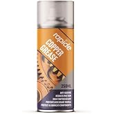 Copper Grease 250 ml Lubricant and Anti-Seize Spray, Ideal for Automotive, Machinery, and Construction Applications, Helps to Protect Metal Components from Heat, Acid, Rust and Water