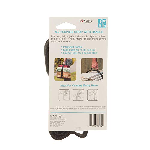 VELCRO Brand AllPurpose Strap with Handle Load rated for 75 lbs