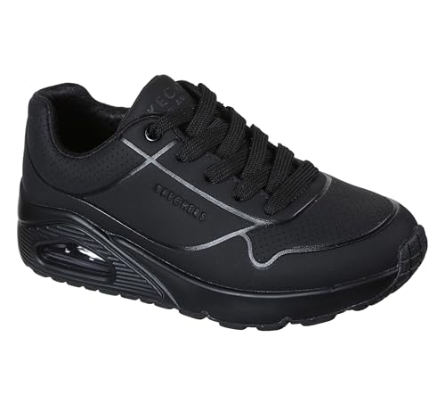 Uno Stand On Air, Zapatillas Niños, Black Synthetic Trim, 37 EU