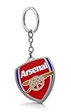 Official Soccer Team Football Club Logo Metal Pendant Keychain (Arsenal F.C.)