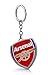 Official Soccer Team Football Club Logo Metal Pendant Keychain (Arsenal F.C.)