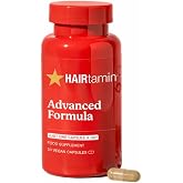 HAIRtamin Hair Vitamins with Biotin, Vegan Capsules, 1 Month Supply | Biotin, Vegan Capsules