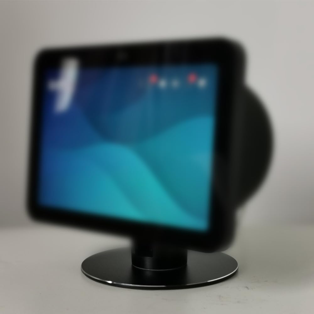 Stand for All-New Echo Show 8 (3rd Gen, 2023 Release) | Echo Show 8 (2nd Gen, 2021 Release), Tilt + Swivel Stand Black ES032-01 UK