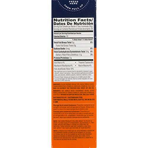 Albers Yellow Corn Meal, 20-Ounce Box