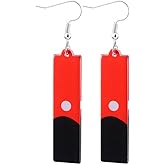 Tokyo TYO Revenge Style Cosplay Jewelry Accessories - Izana Kurokawa Flag Earrings - Pair (Piercing)