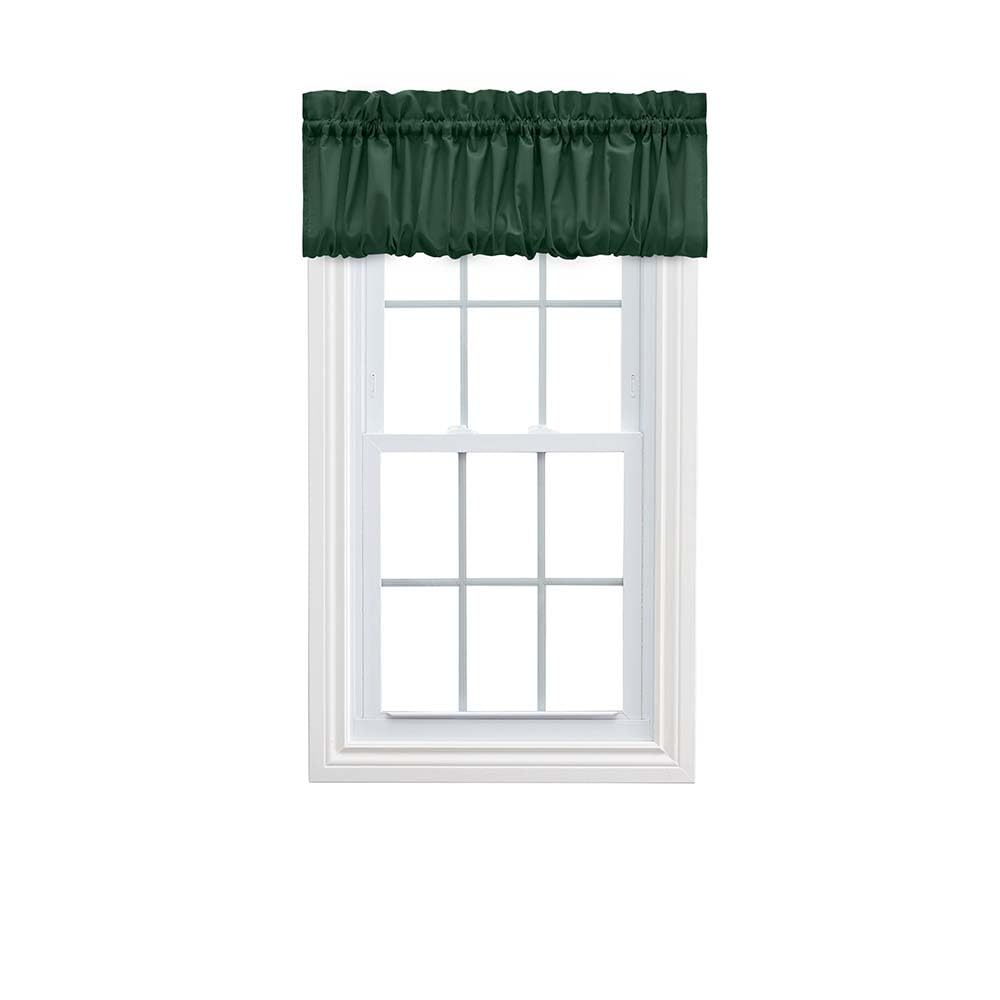 Ellis Curtain Stacey Sheer Balloon Valance, 60" x 15", Harvest