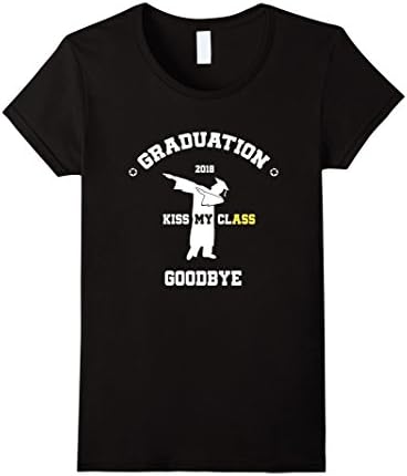 Womens Funny College High School Graduation Gift Senior 2018 Shirt Large Black