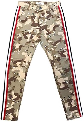 NXP Mens Sergeant Camoflage Varsity Striped Pants