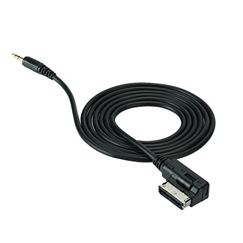KKmoon Music Interface AMI MMI to 3.5mm Audio AUX Adapter Cable for Audi A3 A4 S4 A5 S5 A6 S6 A8 Q3 Q5 TT R8