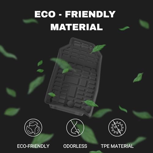 MOTOR FIT 3D Car Floor Mats Set for Jetour T1 2025–2026 | Custom Fit All-Weather Car Mats | Jetour Interior Accessories | Eco-Friendly, Odorless, Waterproof, Anti-Slip Interior Protection