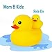 Novelty Place Rubber Duck Family Pack Ducky Baby Bath Toy for Kids (Pack of 6)