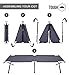 Tough Outdoors Evergreen Camping Cot XL - Cots for Sleeping - Foldable Camping Beds for Adults - XL 2 Person Portable Folding Bed - 300 lbs (136 kg) Capacity - 83” x 32” (211 x 81 cm) - Dark Gray