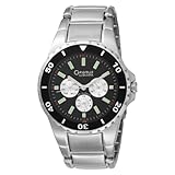 Caravelle by Bulova Men's 45C22 Bracelet Black Dial Watch