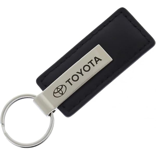Amazon.com: Toyota Sienna Black Leather Key Chain : Automotive